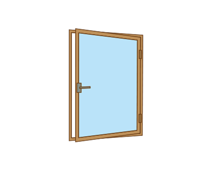 縦すべり出し窓