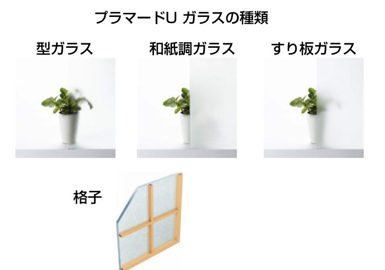 YKKAP内窓『プラマードU』のガラスの種類