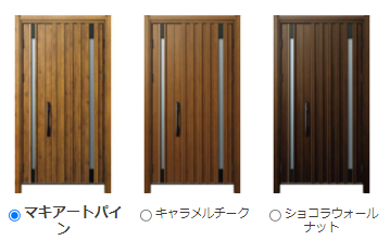 YKKAPドアリモNO6K のカラー
