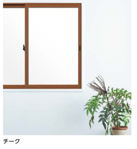 インプラス チークカラーの窓枠