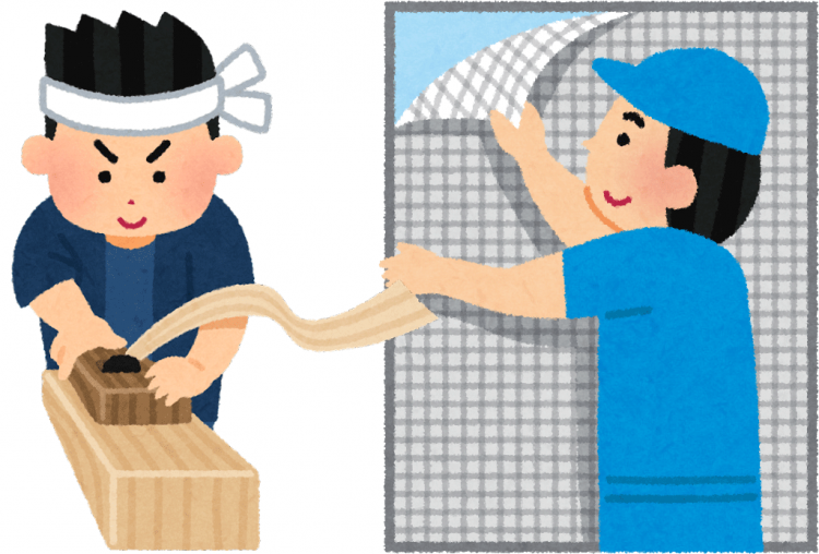 業者に依頼して網戸をつけてもらう方法