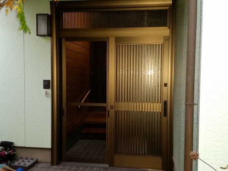 （工事後） 網戸にした状態