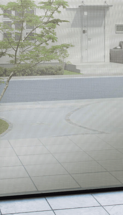 玄関の網戸