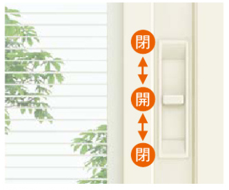 インプラス 浴室仕様 ブラインド入り複層ガラス