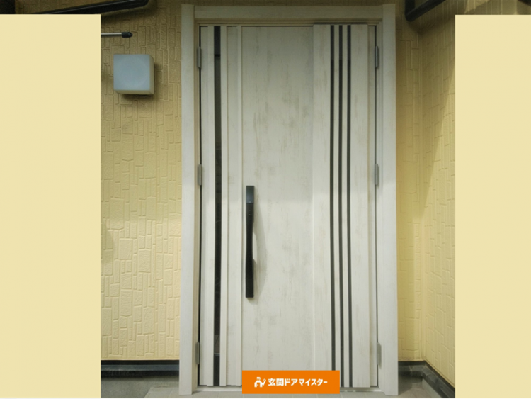 １番人気！採風タイプの断熱ドアLIXILリシェントM83型の工事事例