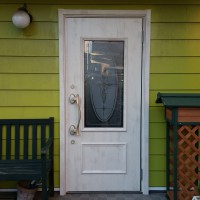 輸入住宅の玄関ドアをLIXILリシェントでリフォーム