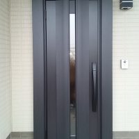 【LIXILリシェントG12型】セキスイの玄関ドアを交換リフォームしました