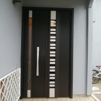 ドアを閉めたままでも風が通せるドア（千葉県柏市の工事事例）LIXILリシェントG82型