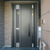 ミサワホームの玄関ドアを親子ドアにリフォーム【LIXILリシェントM83型】東京都豊島区