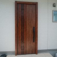 荷物を持ったままでも鍵を開けられるドア【LIXILリシェンM83型】千葉県印西市