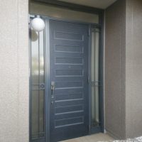 ヘーベルハウスの玄関ドアリフォーム事例