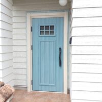 「最安値じゃないけど、御社にお願いして良かった」輸入ドアが壊れてしまった柏市のお客様とのご縁。親切本位の玄関ドア交換事例