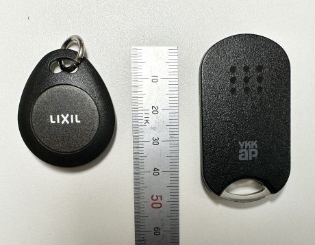 LIXILとYKK APのポケットキーの比較