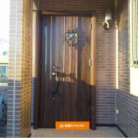 玄関ドアと窓の断熱性能をアップ！1日でできます【LIXILリシェントD77型】【YKKAPプラマードU】守谷市の事例