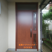 ドアの幅を6㎝高さを15㎝大きくしました【LIXILリシェントM17型】千葉市の工事事例