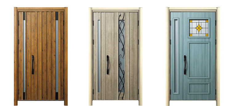 YKKAPの玄関ドアのデザイン例