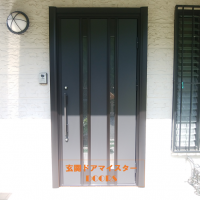 大成パルコンの玄関ドアを断熱タイプのドアに【YKKAPドアリモF04】川口市の工事事例