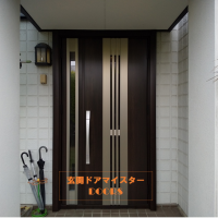 1日で断熱と換気ができるドアにできます【LIXILリシェントM84型】松戸市の工事事例