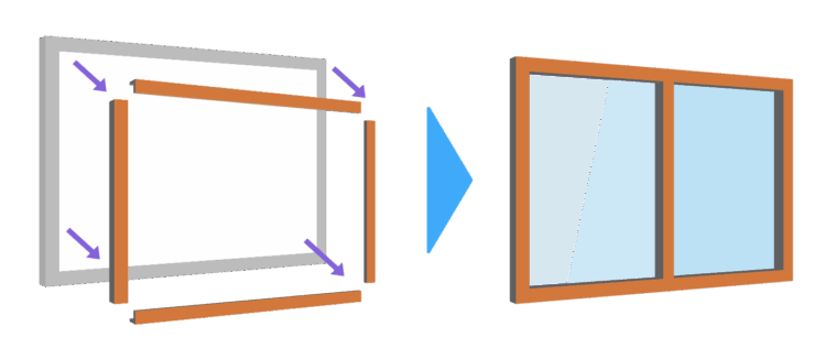 外窓交換（はつり工法）